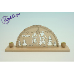EBM Fahrradschwibbogen Lichterbogen  Maße 28 x 6 x 16 cm