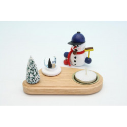 SM Curlingspieler weiß 10cm