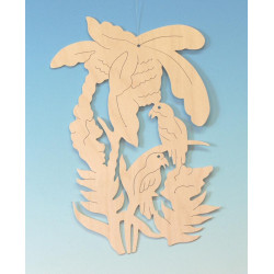 Papageien  Größe in cm 16 x 19 x 0 Auslaufartikel