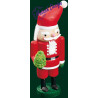 Mini-Nussknacker Weihnachtsmann  8 cm
