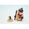 SM Skifahrer natur 8cm