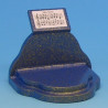 Seitenteil für Etage 4 links, blau/gold
