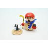 SM Hockeyspieler mit Helm natur 8cm