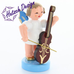 Engel stehend mit Cello,...