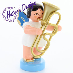 Engel stehend mit Tuba,...