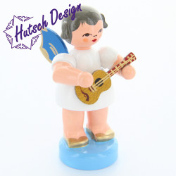 Engel stehend mit Ukulele,...