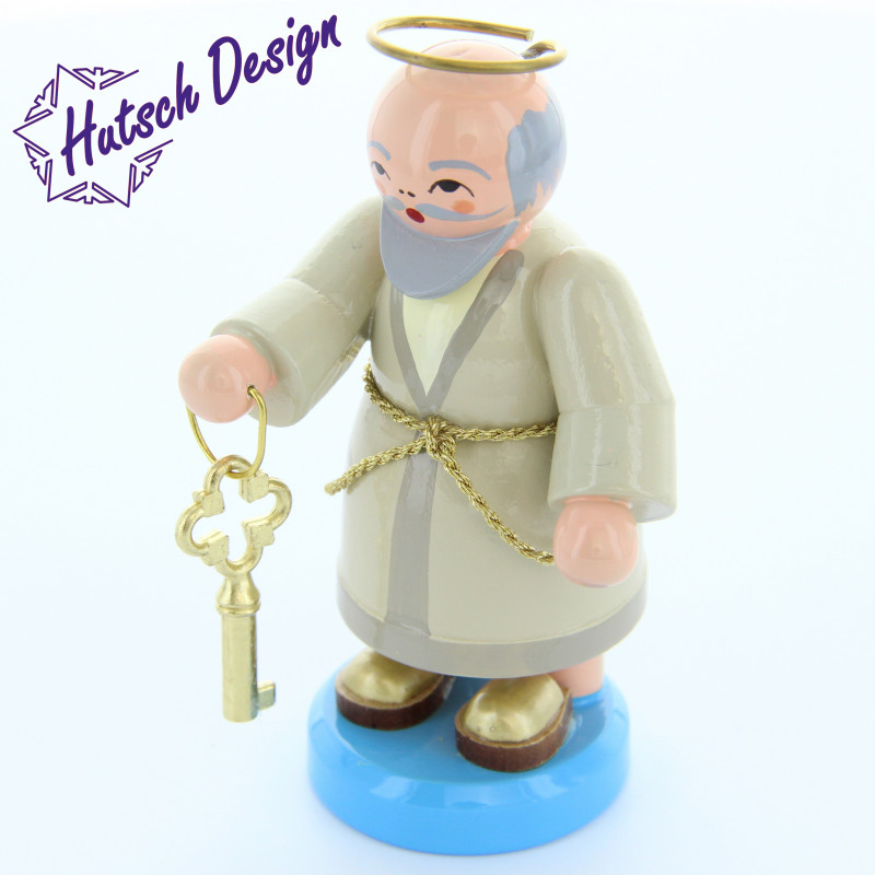 Petrus beige/blau passend zu den kleinen Engel mit blauen Flügeln