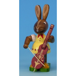 Osterhasenmädchen mit Cello
