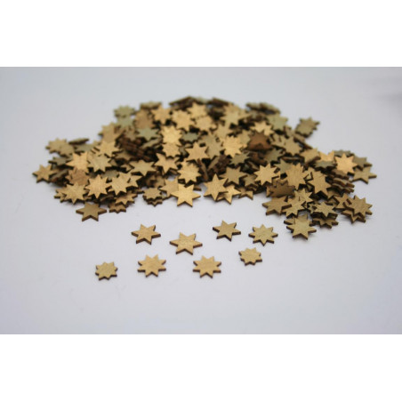 Sterne Streudeko ca. 9mm gold