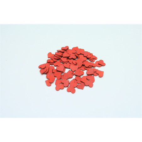 Streudeko Herzen rot15mm