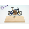 Raeucherfahrrad blau EBM  Edition  20 x9 x 14 cm