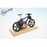 Raeucherfahrrad blau EBM  Edition  20 x9 x 14 cm