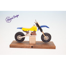 Raeuchermotorrad Cross Husaberg  27 x8 x 16cm