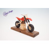 Raeuchermotorrad Cross rot  27 x8 x 16cm