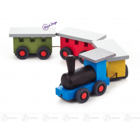 Miniatur Eisenbahn farbig