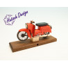 rote Schwalbe Raeuchermoped Simson 28x8x14,5cm