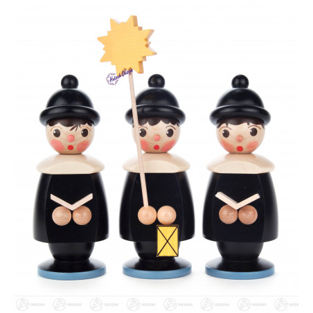 Kurrendefiguren schwarz (3) 14  5 cm