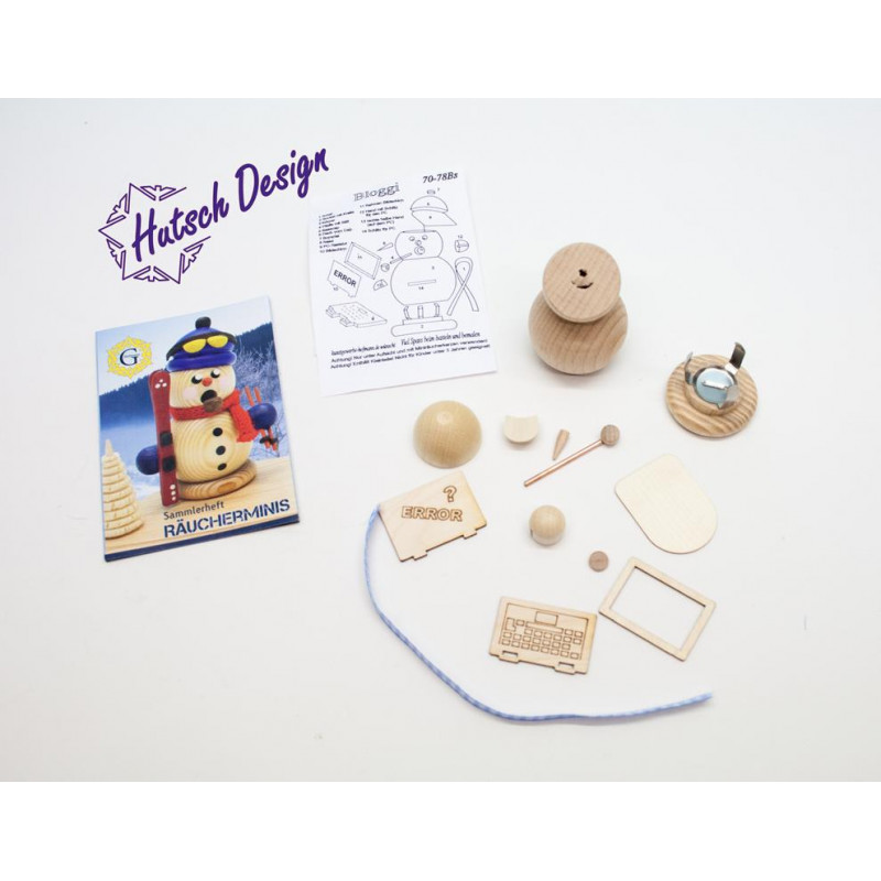 Bastelsatz Bloggi Räuchermännchen 8 cm