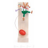 Osterhase mit Farbpalette