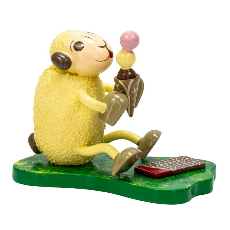 Schaf "Sweety" mit Süßigkeiten