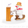Schneemann Klavierspieler