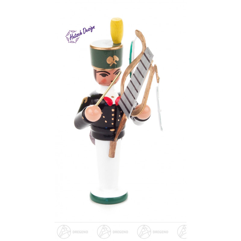 Miniatur Bergmann mit Lyra