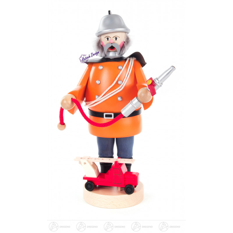 Rauchmann Feuerwehrmann farbig