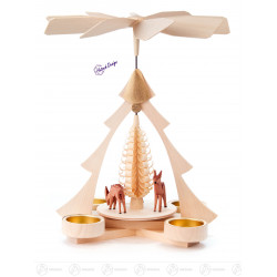 Pyramide mit Rehen  für...