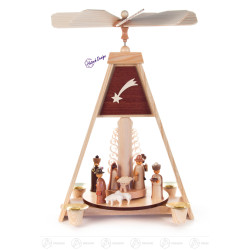 Pyramide mit Christi Geburt...
