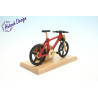 Raeucherfahrrad rot EBM  Edition 22 x9 x14 cm