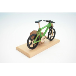 Raeucherfahrrad gruen EBM  Edition  22 x9 x 14 cm