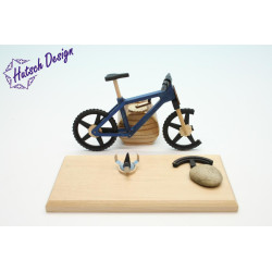 Raeucherfahrrad EBM Crashbike 22 x9 x14 cm