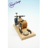 Raeucherfahrrad EBM Crashbike 22 x9 x14 cm