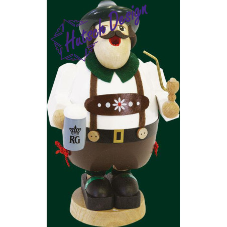 Räuchermann Bier-Bayer  17 cm