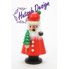 Räuchermann Weihnachtsmann  10,0 cm