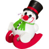 Cool-Man faehrt Schlitten 10cm