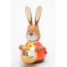 Wackelhase mit Babys  9,8 cm