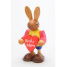 Hase mit Herz  8,5 cm