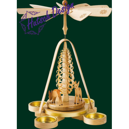 Pyramide Rehe für Teelichte  28 cm