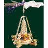 Pyramide spielende Bärenkinder  28 cm