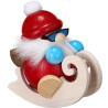 Nikolaus faehrt Schlitten 12cm