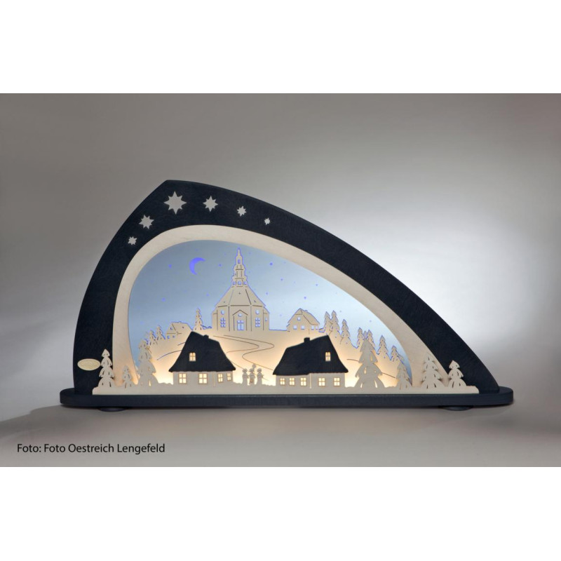 Schwibbogen LED Seiffen 66,0 x 33,8 x 6,0 cm