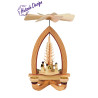Pyramide mit Engel 28cm