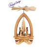 Pyramide mit Christi Geburt 28cm