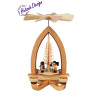 Pyramide mit Waldleute  (4,5 cm) 28cm