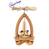 Pyramide mit Bläsertrio  (4,5 cm) 28cm