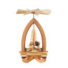Pyramide mit Bergmannszug  (4,5 cm) 28cm