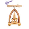Pyramide mit Langrockengel mit Falten 26cm