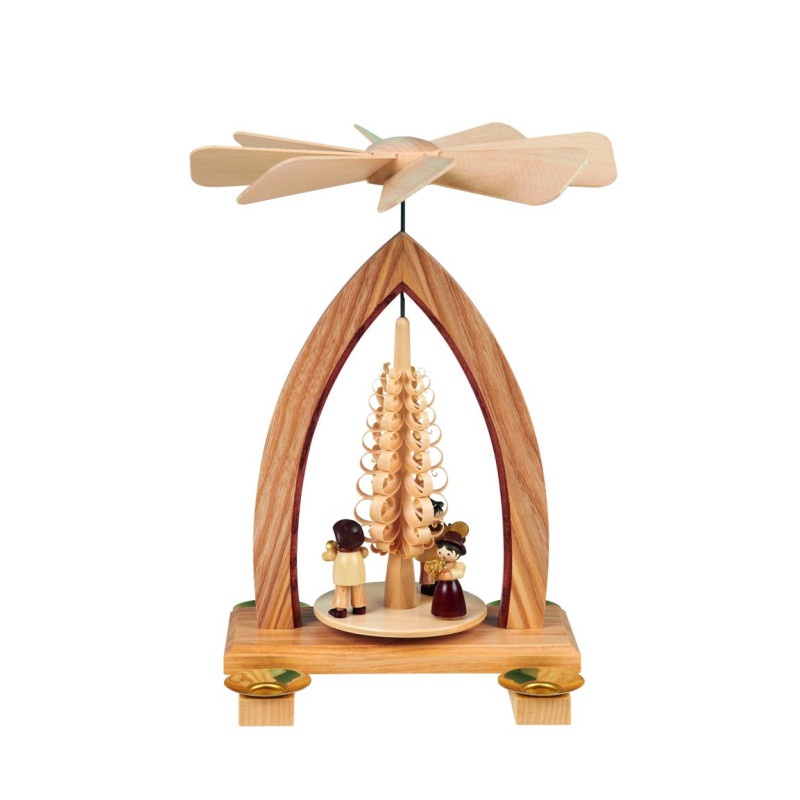 Pyramide mit Bläsertrio 26cm