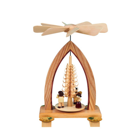 Pyramide mit Bläsertrio 26cm